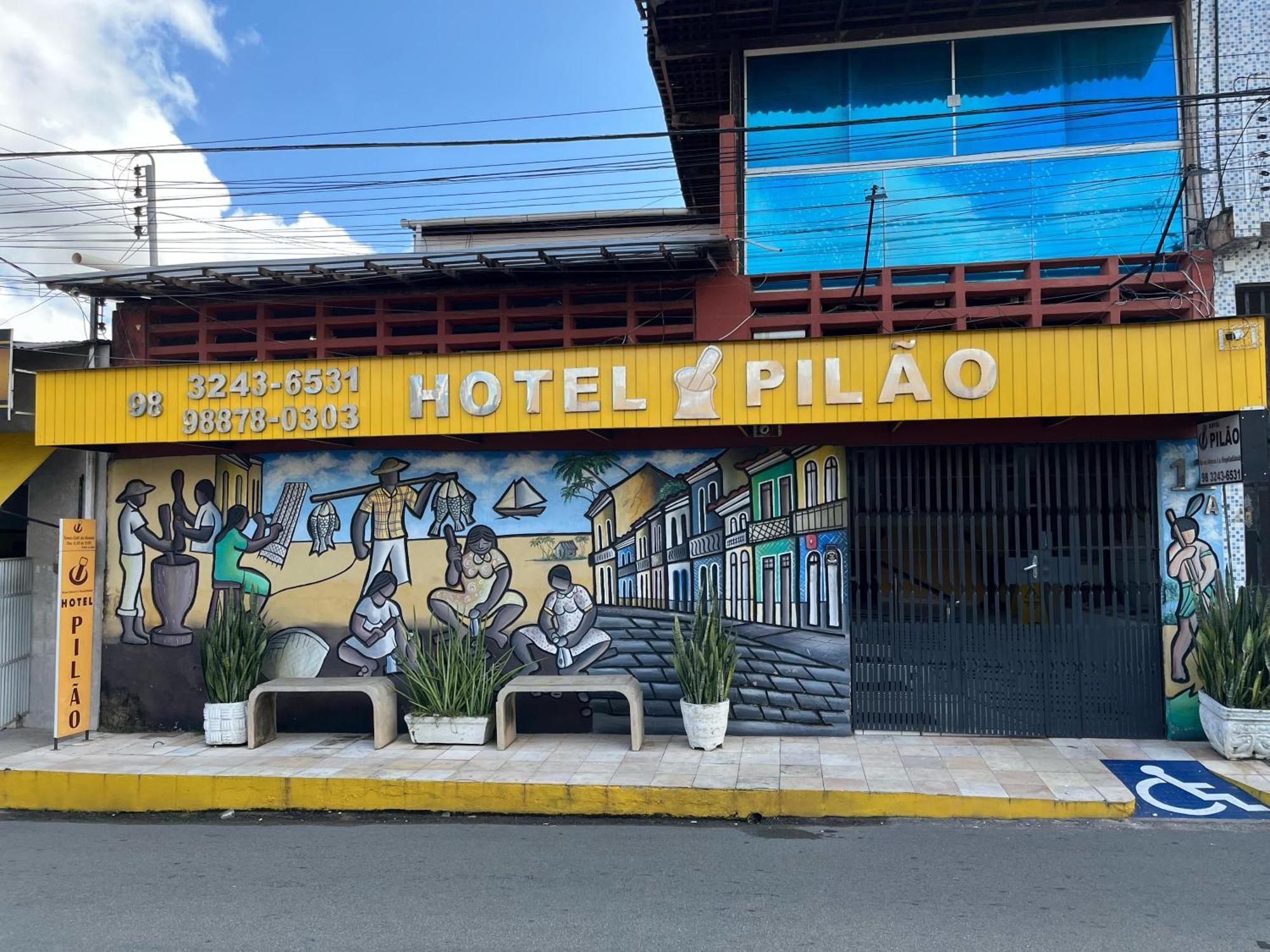 Hotel Pilao São Luís Dış mekan fotoğraf